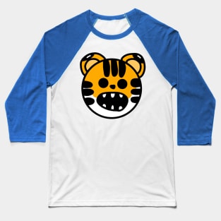 Tiger (Large Print) Baseball T-Shirt